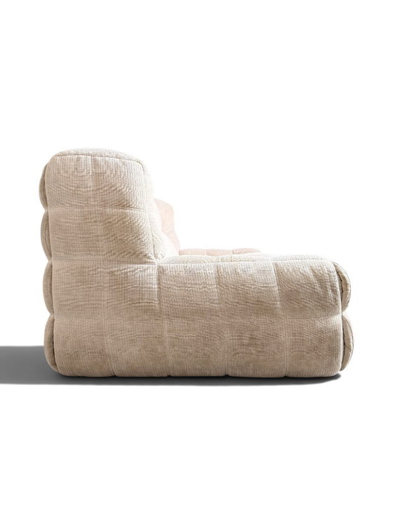 Divano Kashima 2 posti Michel Ducaroy, Ligne Roset, velluto ecrù – Divani 2 posti (photo 3 of 13)