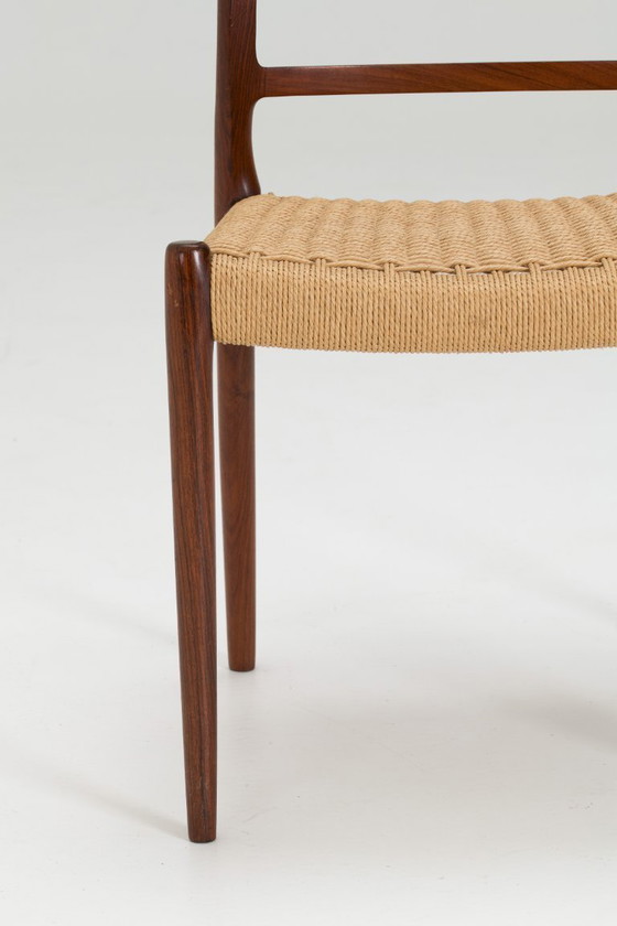 Image 1 of Set van 8 eetkamerstoelen 'Model nr. 82' - Niels O. Møller