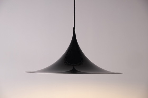 Image 1 of Large Semi Pendant Lamp by Claus Bonderup & Torsten Thorup for Fog & Mørup, 1970s