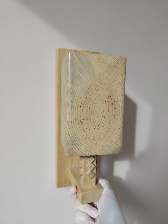 Image 1 of Leif Wikner, Applique da parete, Pino, Tessuto, Svezia, Anni '70