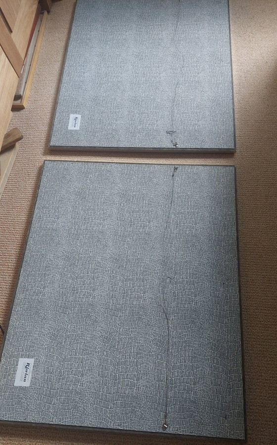 Image 1 of 2 schilderijen Ton Verstraten 