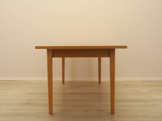 Image 1 of Essenhouten tafel, Deens design, jaren 70, gemaakt in Denemarken.