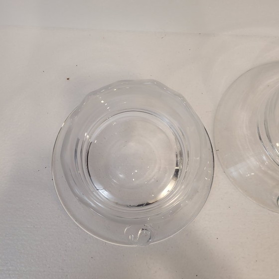 Image 1 of Coppia di candelieri in cristallo, Sempre, anni 2000 - Belgio