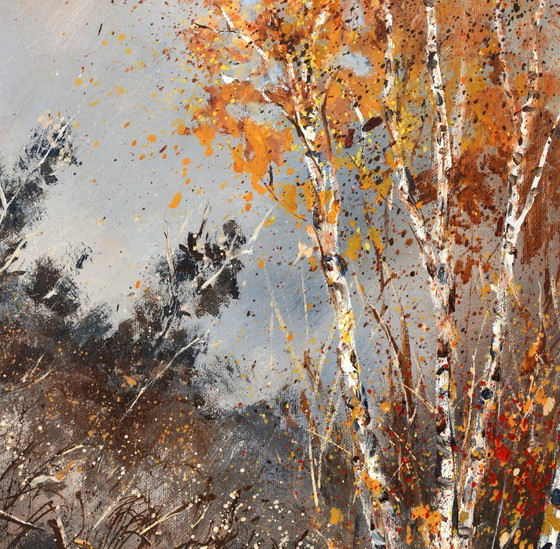 Aspensiones in Autumn – Paintings & Drawings, Canvas (photo 3 of 5)