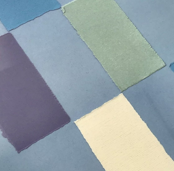 Image 1 of Roy Speltz 'Olo' - Gravure abstraite encadrée en édition limitée