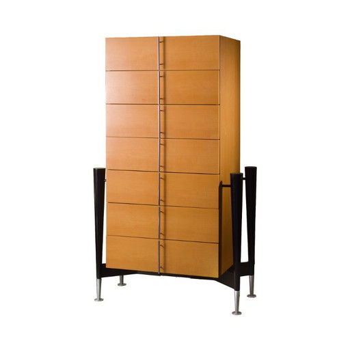 Semainier « Victoire » Tall Chest of Drawers by Michel Boyer for Rouve, c.1988