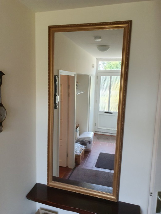 Miroir grand format encadré