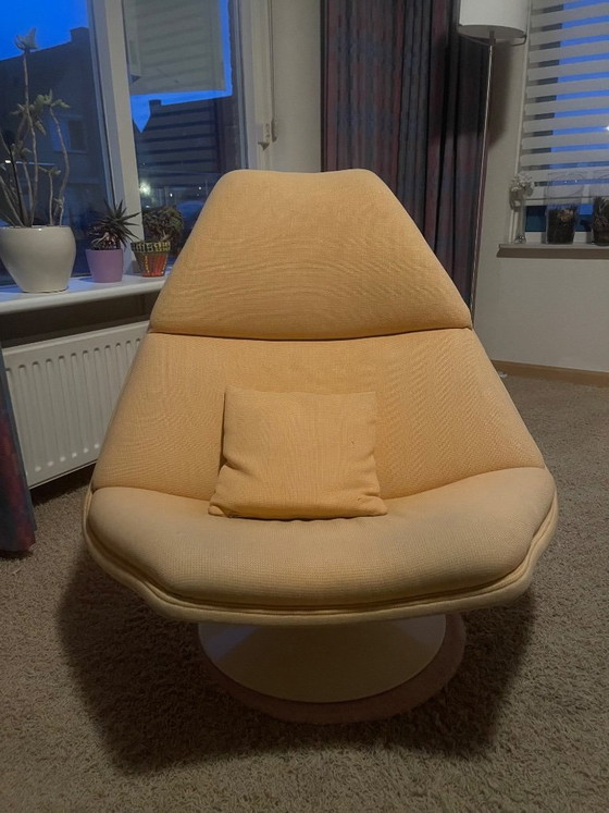 Image 1 of Original Artifort F510 Lounge-Sessel – Geoffrey Harcourt – Design