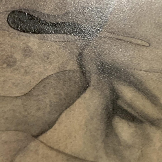 Gerard Daran, Male Faces, 3 Men, Mixed Media, 1970s – Paintings & Drawings (photo 9 of 14)