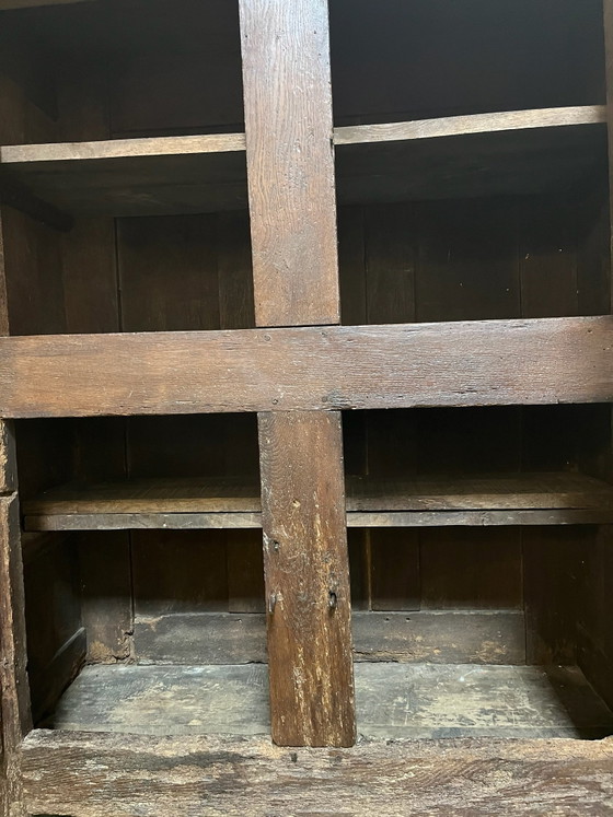 Buffet mit 4 Türen, 18. Jahrhundert, Highboards, Holz, Braun (Foto 12 von 15)