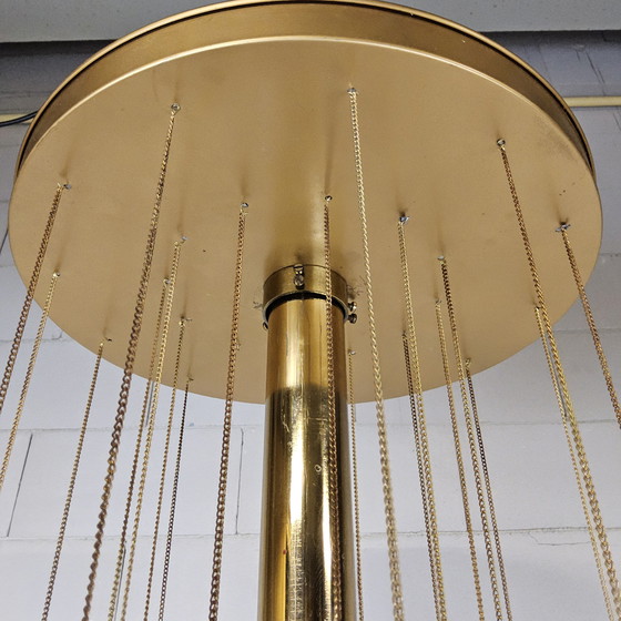 Image 1 of Vintage Itilian design chandelier gaetano sciolari (1970) Italian design murano chandelier