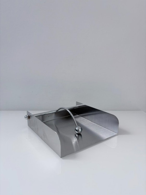 Porte-serviettes vintage en acier inoxydable avec poids – Accessoires de table (photo 8 of 13)