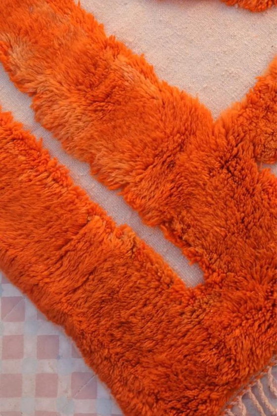Alfombra bereber de 300x200 cm, hecha a mano en lana natural. – Wool (photo 7 of 7)