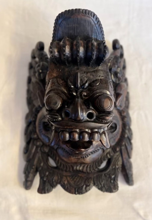 Traditionelle Barong-Maske aus Bali, Indonesien