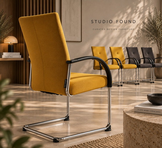 Set 4 Fritz Hansen Independence | Burkhard Vogtherr – Office chairs, Cotton (photo 6 of 8)