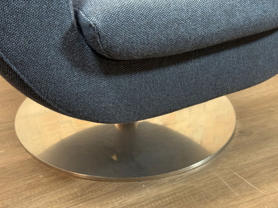 Image 1 of B&B Italia Fauteuil Tulip bleu foncé