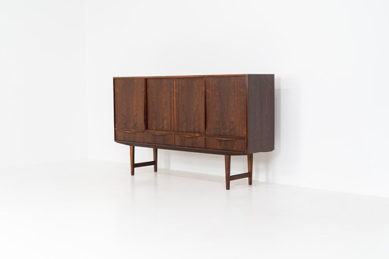 Image 1 of Rosewood sideboard by E.W. Bach for Sejling Skabe (Denmark, 1960s).