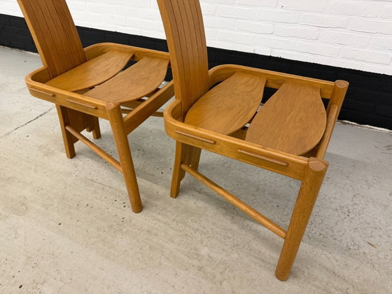 Image 1 of 2 vintage Allmilmö designer stoelen
