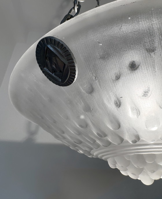 Image 1 of Verre Muller Art Deco chandelier