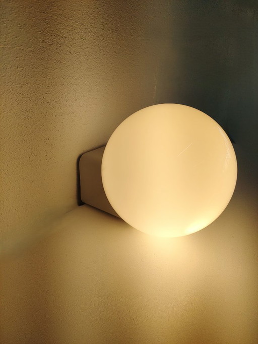 Extremely rare French Europhane wall lamp type Perla
