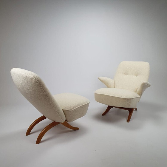 Image 1 of Moderne vintage pinguïnstoel van Theo Ruth voor Artifort, 1950