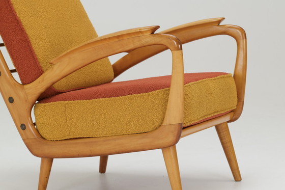 Image 1 of A pair of 1950s armchairs - B. Spuijs for 'De Ster' Gelderland