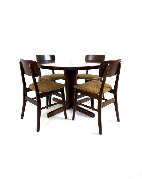 Image 1 of Vintage Danish extendable dining table '60