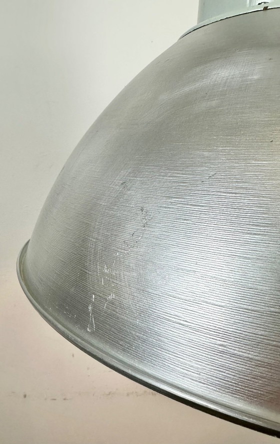 Image 1 of Grande lampada a sospensione industriale in alluminio di Elektrosvit, anni '60