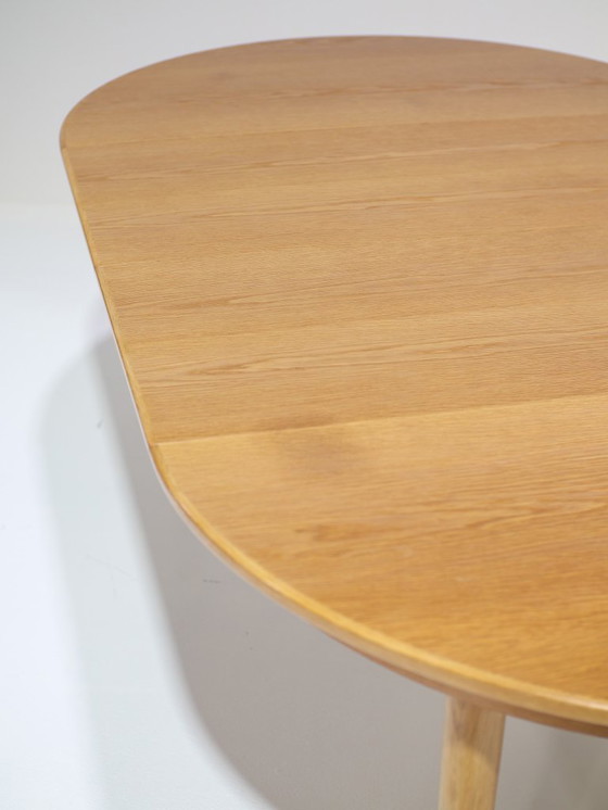 Image 1 of Uitschuifbare eettafel Skovmand & Andersen Deens eiken vintage