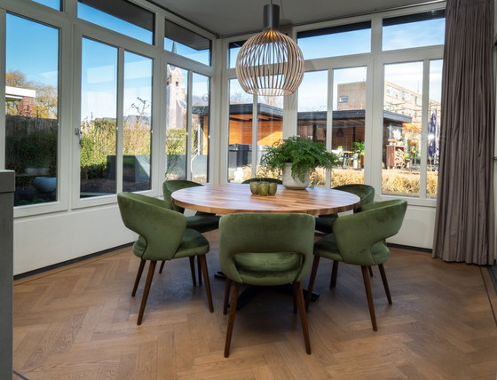 Pilat en Pilat Jisk tafel diameter 140 cm – Eettafels, Metaal, Hout (photo 2 of 5)