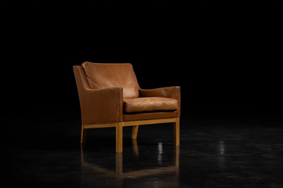 Image 1 of Vintage Deense moderne fauteuil uit het midden van de eeuw Model 39 van Kai Lyngfeldt Larsen voor Søren Willadsen, jaren 60