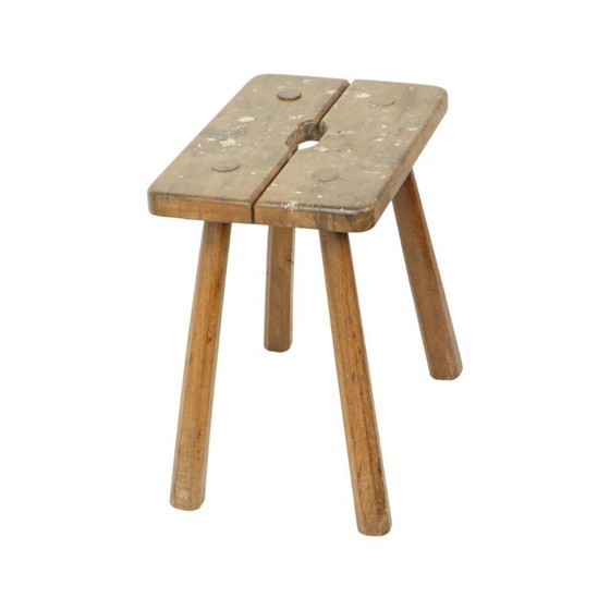 Image 1 of Character Milk Stool Solid Wood