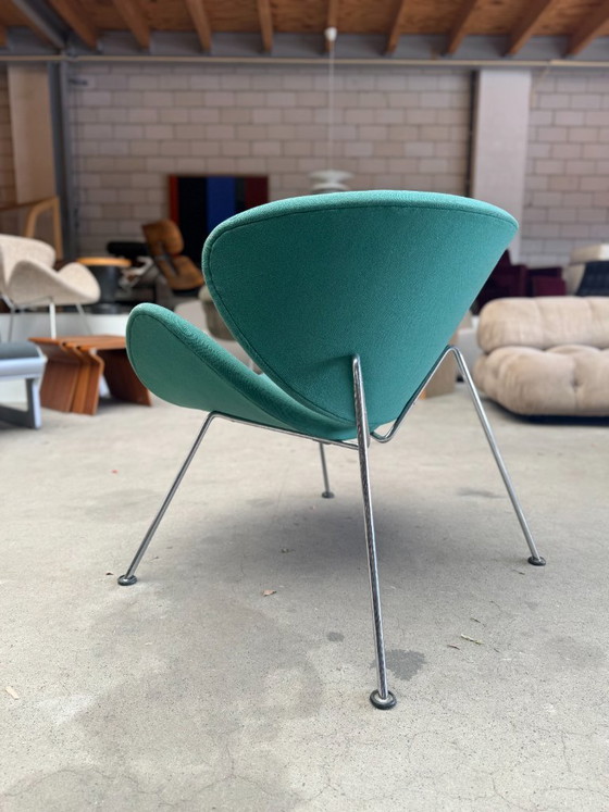Rodaja de naranja Artifort (verde) – Sillones, Textile, Metal (photo 9 of 12)