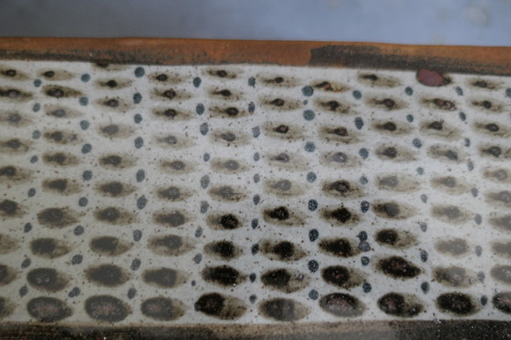 Image 1 of Vintage Tonala Mexico Blok Vaas Jorge Wilmot