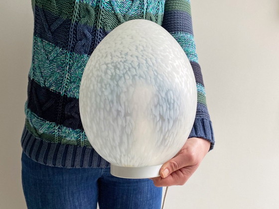 1 lampe/lampe de table vintage en verre en forme d'œuf - Domec – Glass (photo 6 of 6)