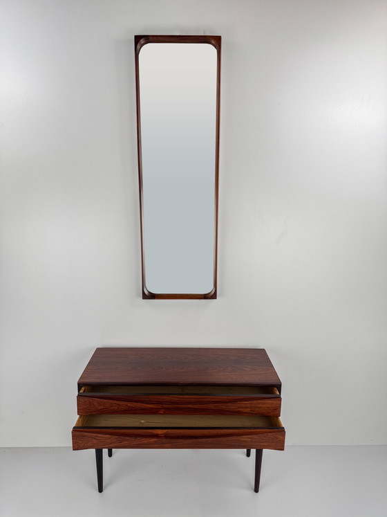 Image 1 of Niels Clausen for NC Møbler Rosewood Hallway Set – Danish Design Icon
