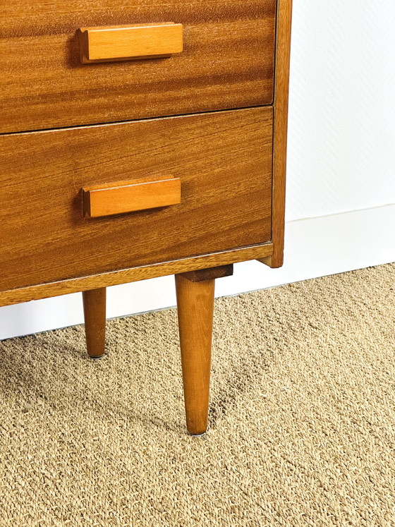 Image 1 of Scandinavian teak chest of drawers, 1960
