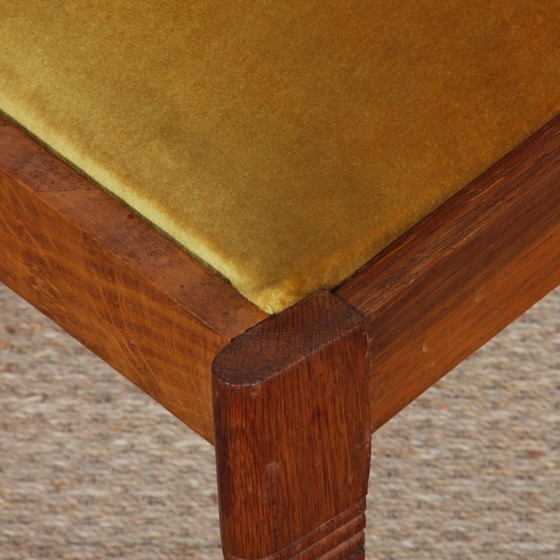 Image 1 of Set van 4 stoelen, Frans werk uit de jaren 1950.