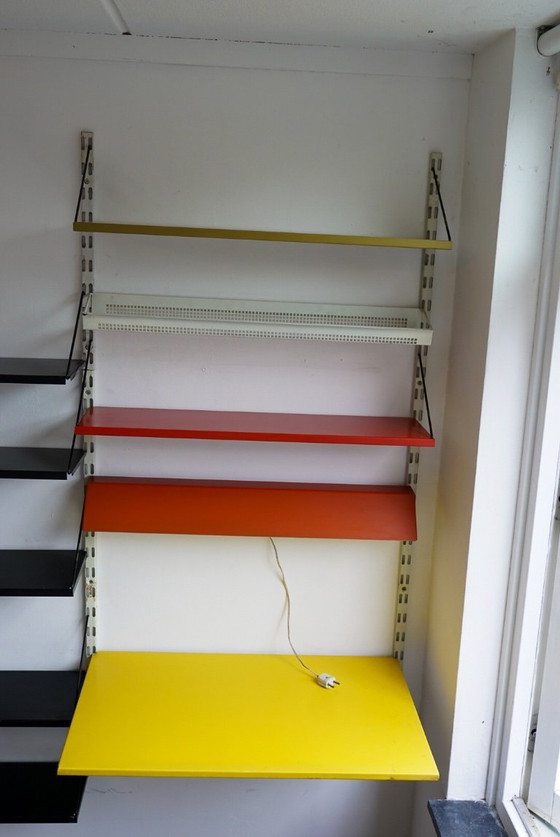 Image 1 of Pilastro wandkast compleet - Tjerk Reijenga (Jaren 50/ 60