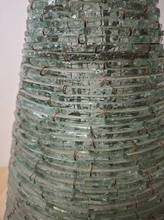 Image 1 of Vintage Tao Tesserine design lamp set 60s/70s