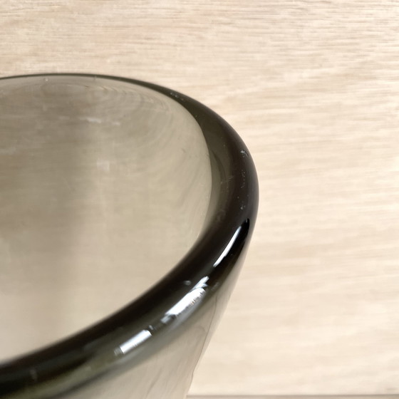 Image 1 of Vaso in vetro Holmegaard - Design danese, vetro vintage colorato