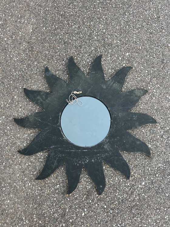 Grote spiegel met zonnestralenmotief, 80 cm – Paper (photo 12 of 12)
