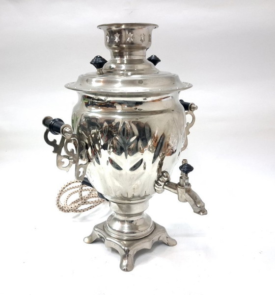 Image 1 of Vintage elektrische samovar Tula