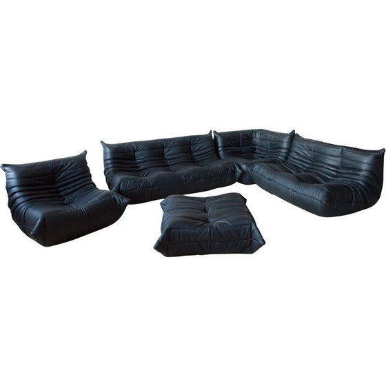 Image 1 of Togo vintage loungeset van Michel Ducaroy voor Ligne Roset, Frankrijk 1970