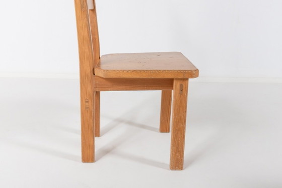 Image 1 of Ensemble de 6 chaises en pin de Roland Wilhelmsson pour Karl Andersson & Söner, Suède 1960