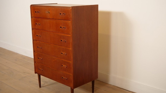 Image 1 of Vintage ladekast | Deens design | Teak | 102 cm