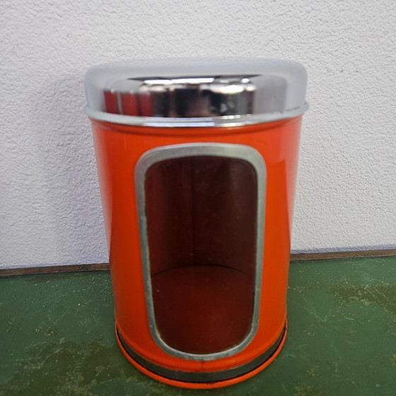 Image 1 of Ensemble de 7 boîtes de rangement vintage, bocaux de cuisine, boîtes de conservation Brabantia