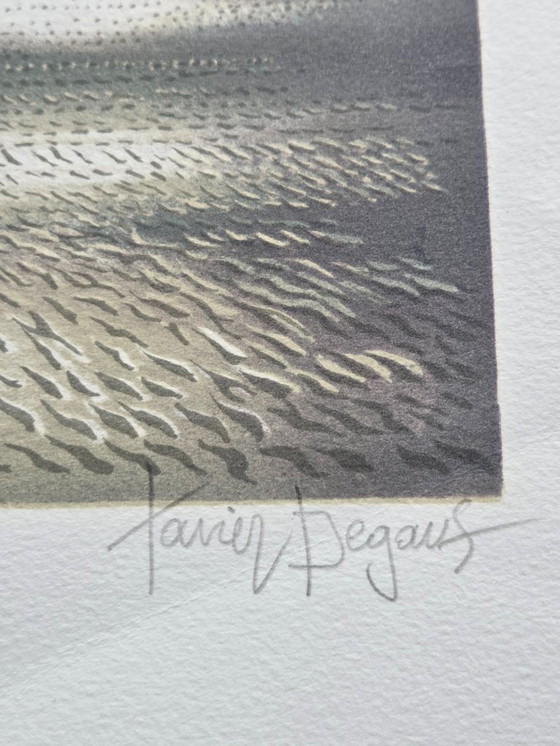 Image 1 of Degans Xavier (1949-) - Litografía Prueba de artista (ref 4122-4)