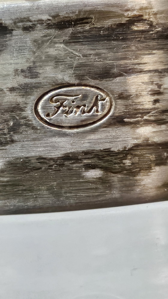 Image 1 of Fink MANUFAKTUR Kandelaar Theelichthouder SHORTLIGHT 15-vlams verzilverd