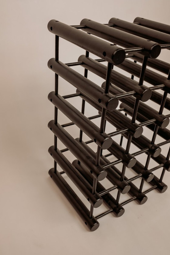 Image 1 of Vintage wijnrek van Richard Nissen voor Langaa Denmark